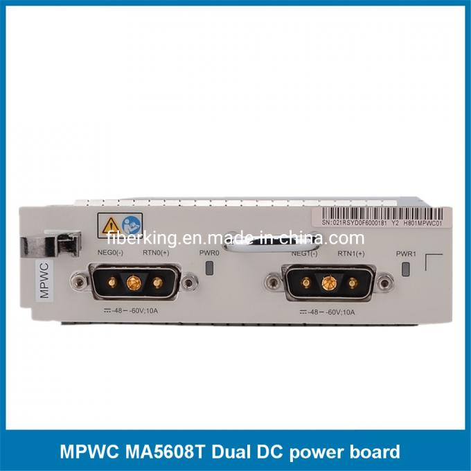 H801mpwc διπλή κάρτα πινάκων ΣΥΝΕΧΟΥΣ δύναμης για Huawei Ma5608t Olt