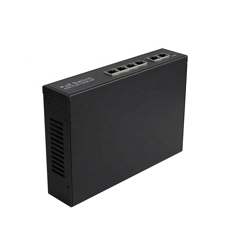 4ep+2e διακόπτης OEM/ODM 100m διακόπτης 4 σημείου εισόδου σειράς σημείου εισόδου λιμένες σημείου εισόδου 10/100Mbps