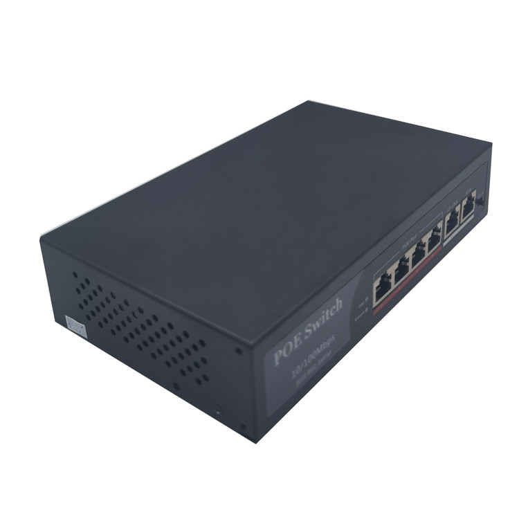 4EP+2E Series FTTH Router Modem 100M POE Switch 4 10 / 100Mbps POE Ports