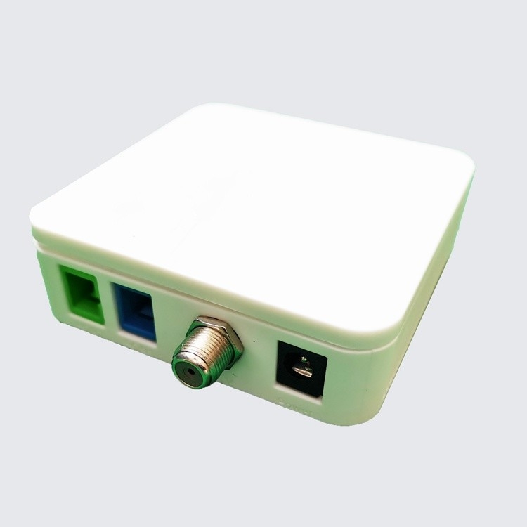 FTTH Optical Receiver CATV AGC Mini Node RF Optical Mini Receiver Integrated with Wdm